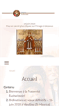 Mobile Screenshot of eucharistein.org