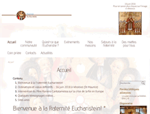 Tablet Screenshot of eucharistein.org